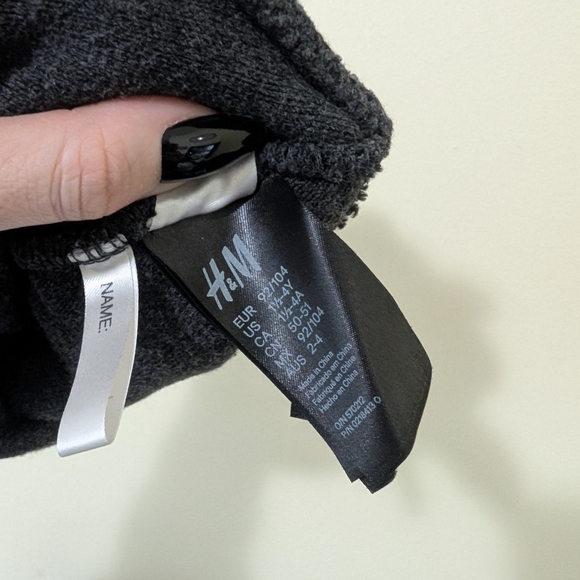 Kids H&M Mario Star Beanie - Gray and Yellow - Picture 5 of 5